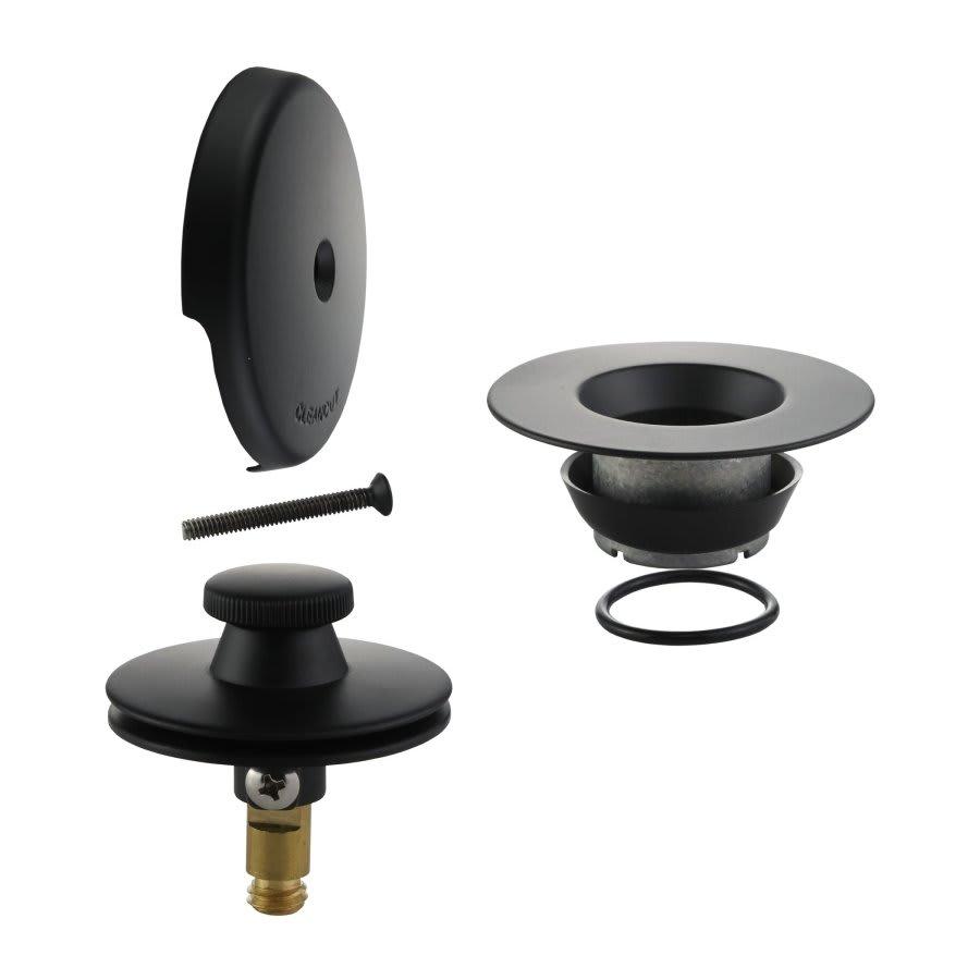 Bath Drain Trim Kit, Lift & Turn, Matte Black - ikhqpeycjy5fyvd6i8ek@2x.jpg