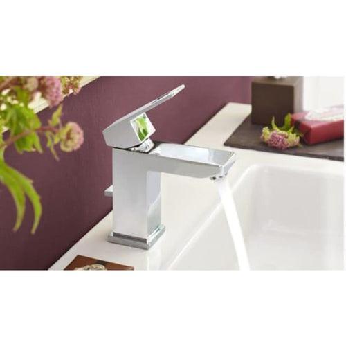 Eurocube 1.2 GPM Single Hole Bathroom Faucet with StarLight, SilkMove, EcoJoy, and QuickFix Technologies - Includes Pop-Up Drain Assembly - imizdmprbqunyhey7yzu_x500.jpg