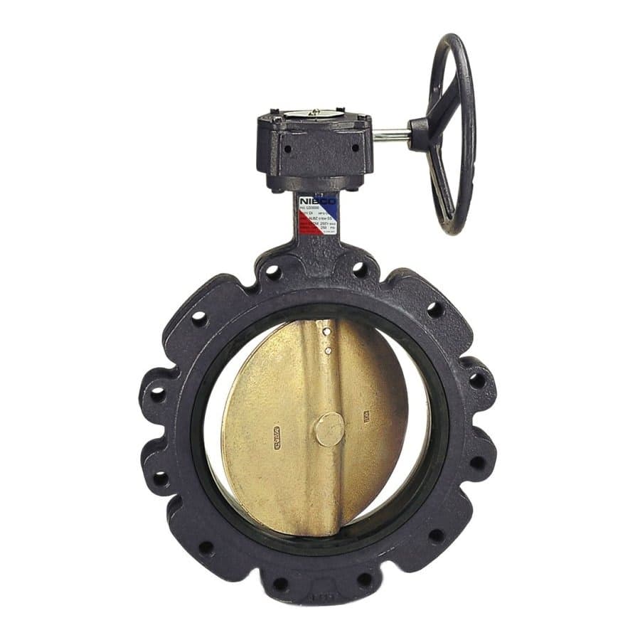 Lug Style Butterfly Valve, Gear Operator, 14 in, Flange, Ductile Iron - imz4pzigjnvubvhgxmbb@2x.jpg