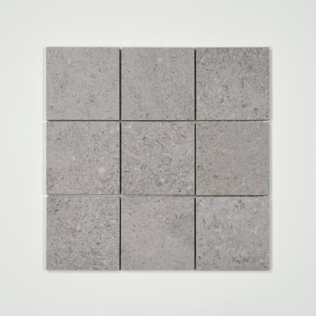 Ikonite 4" x 4" Honed Porcelain Mosaic in Grey - innmtlqnukqfopoz5kfx@2x.jpg