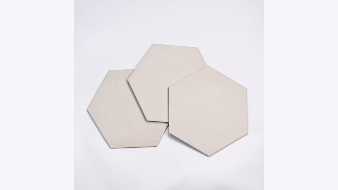 Makoto 10" x 11.5" Hexagon Matte Porcelain Tile in Tatami Beige - ipoiqh4nb6grgidbhkri@2x.jpg