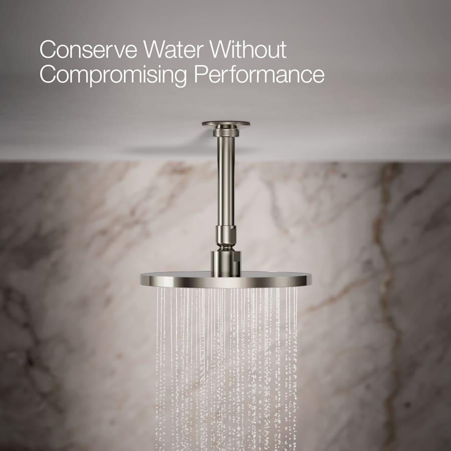 Contemporary Round 8" Single Function 2.5 GPM Rainhead with MasterClean Sprayface and Katalyst Air-Induction Technology - irgp7c6u8iknocblqmrn@2x.jpg