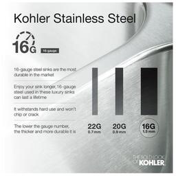 Strive 32" Single Basin Undermount 16-Gauge Stainless Steel Kitchen Sink with SilentShield - is2fdzhlbjg1j6ej8mzg@2x.jpg