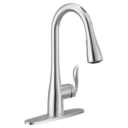 Arbor Smart Faucet 1.5 GPM Single Hole Pull Down Kitchen Faucet with Voice Control - isvf7l9rboma39dvykij_x500.jpg