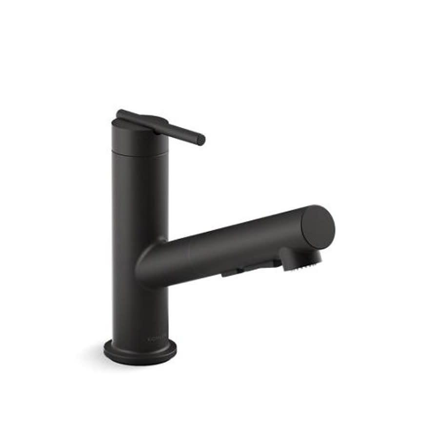 Crue™ Kitchen Faucet, Deck Mount, ADA, 1 Lever Handle, 1 or 3-Hole, Matte Black - it5xfeseqwujje2nxok1@2x.jpg