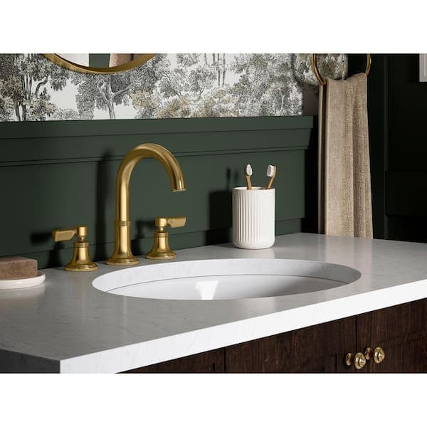 KOHLER Paces 8 in. Widespread Double Handle Bathroom Faucet with Lever Handles in Vibrant Brushed Moderne Brass R34524-4D-2MB - iwjapa0cwyft1jpgmbg8@2x.jpg