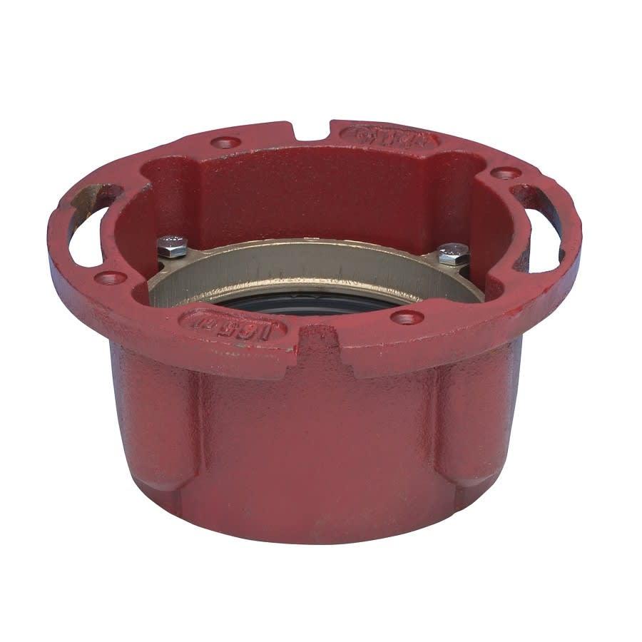 Closet Flange, 4 in, No Caulk, 6-11/16 in OD, Cast Iron, Red - iwjhzhkfbh3xqxaoivgs@2x.jpg