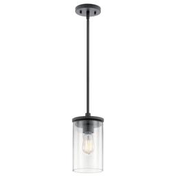 Crosby Single Light 6" Wide Mini Pendant with Clear Glass Shade - ixhbfnqhgvec0wzyxv3b@2x.jpg
