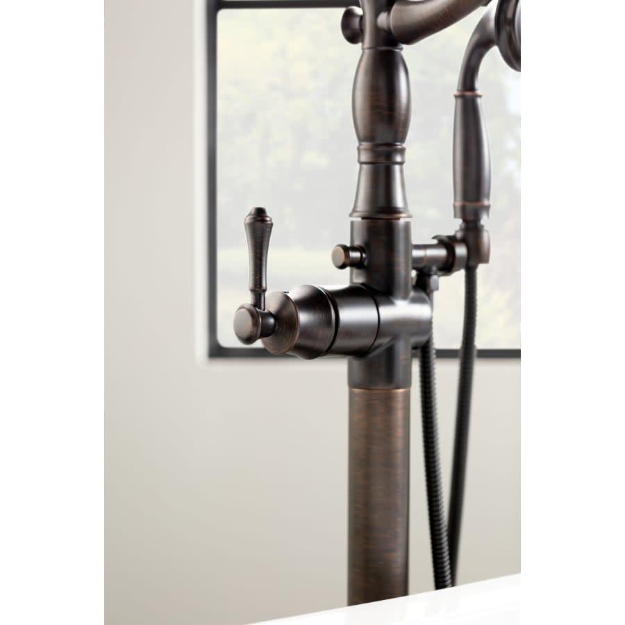 Cassidy Floor Mounted Tub Filler with Integrated Diverter and Hand Shower - Less Rough In - ixqgdrkha6qgezrpqz43@2x.jpg