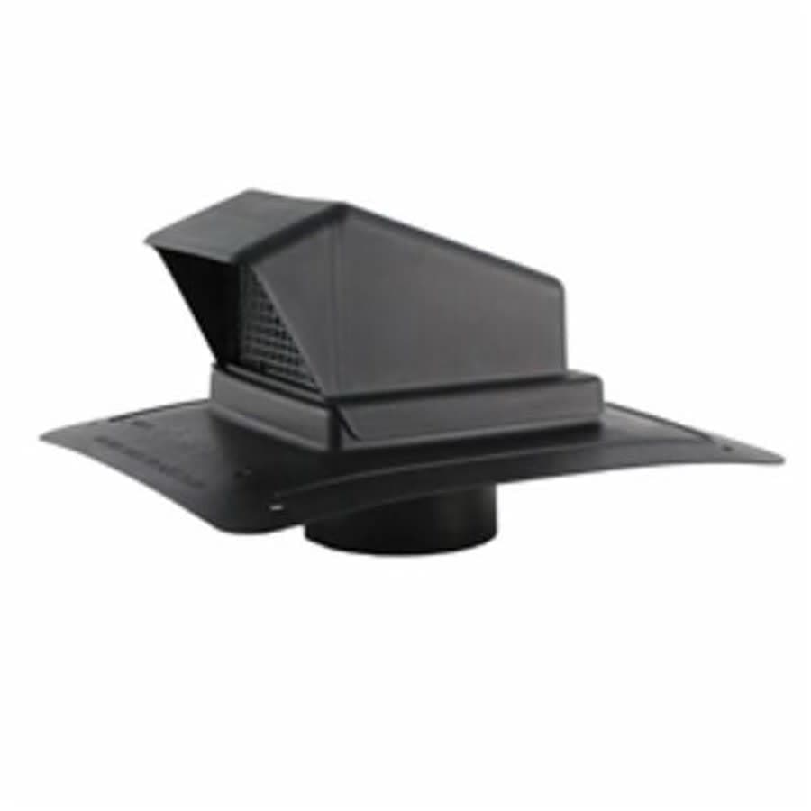 Exhaust Roof Vent With Stem, Round, 4 in ID x 4-1/8 in OD x 12-3/4 in L x 11 in W, Polyethylene - ixrb45dippjhvwjulyqp@2x.jpg