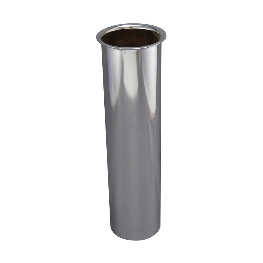 Tubular Tailpiece, 1-1/2 in, Tube x Flange, 20 ga, Chrome - ixwtqhvgb2wwbb1dj7kg@2x.jpg