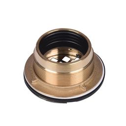 2 in Brass No-Caulk Shower Drain with Round Stainless Steel Strainer - iybeavqh7ehpcqqzic5v@2x.jpg