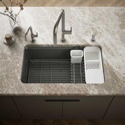 Riverby 33" Undermount Single Basin Enameled Cast Iron Workstation Kitchen Sink with Utility Rack, Sink Rack and Colander, and Intregral Cutting Board - iysqrrjx9ojudistyqhm@2x.jpg