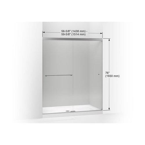 Revel 76â High x 59-5/8" Wide Sliding Shower Door with Crystal Clear Glass, Towel Bar and CleanCoat Technology - iytr9xlawqfp3zpvvnwz_x500.jpg