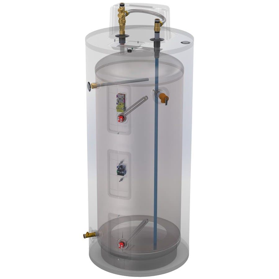 Everlast Tall Electric Water Heater, 55 gal, 5.5 kW, 240 VAC