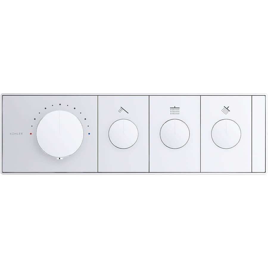 Anthem Three Function Thermostatic Valve Trim Only with Single Knob Handle, Integrated Diverter, and Volume Control - Less Rough In - j0rbwtykuznuyli9leag@2x.jpg
