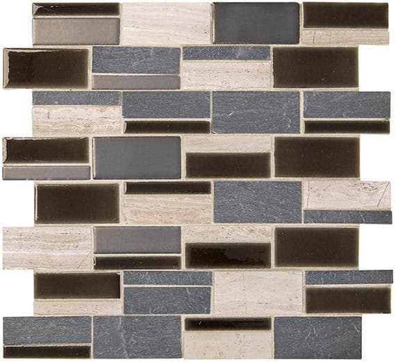 Midpark Mosaics Shadow Rectangle 3X3 Matte
