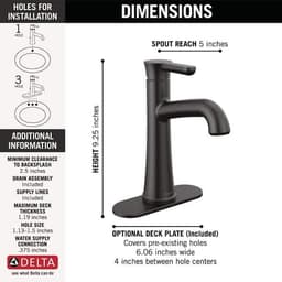Delta Greydon Single Handle Single Hole Bathroom Faucet in Matte Black 15860LF-BL - j2h4wf1f2zmqxg2fikmi@2x.jpg