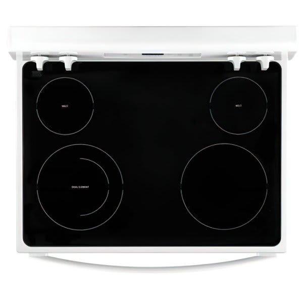 30 in. 5.3 cu. ft. 4-Burner Electric Range in White with Storage Drawer - j2xbrcacgf3mswgoslaw@2x.jpg