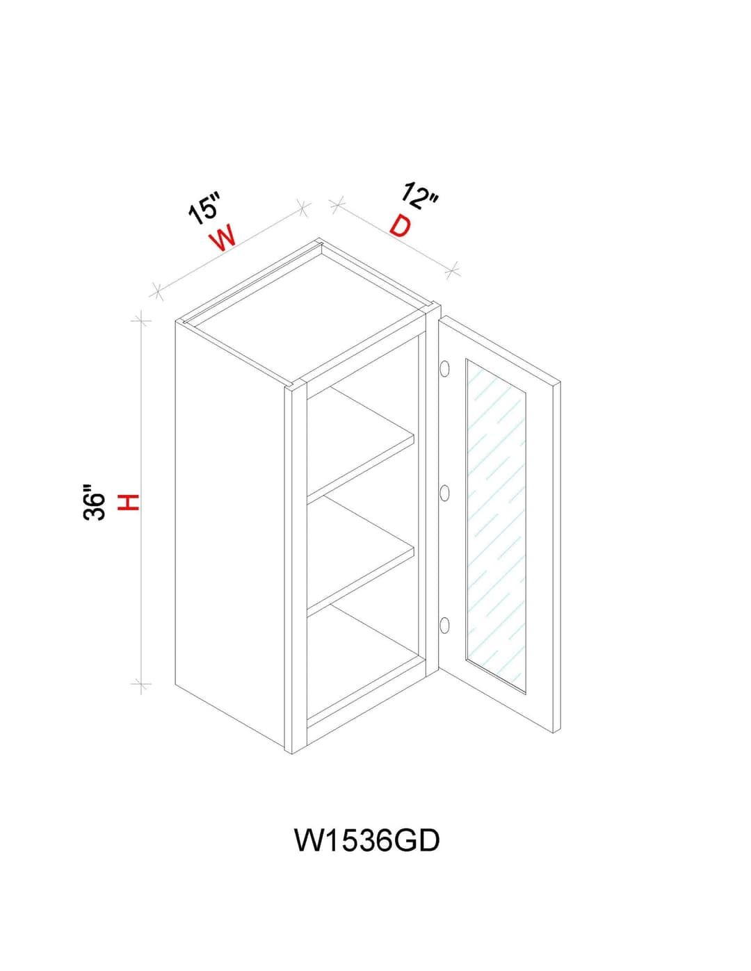Wall Cabinet - 15"W x 36"H x 12"D Glass Door Only - j6v5ybfzch2vcxsuxidt@2x.jpg