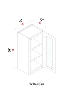 Wall Cabinet - 15"W x 36"H x 12"D Glass Door Only - j6v5ybfzch2vcxsuxidt@2x.jpg