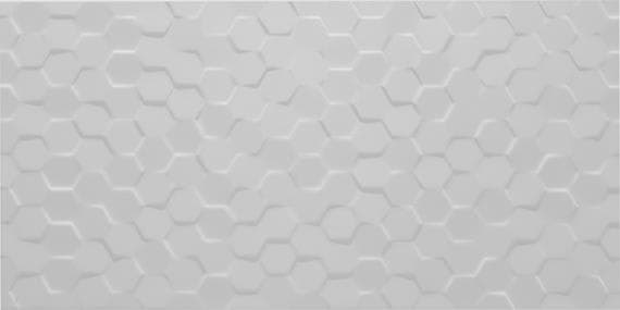 Multitude Urban Grey Rectangle, Hex 12X24 Textured
