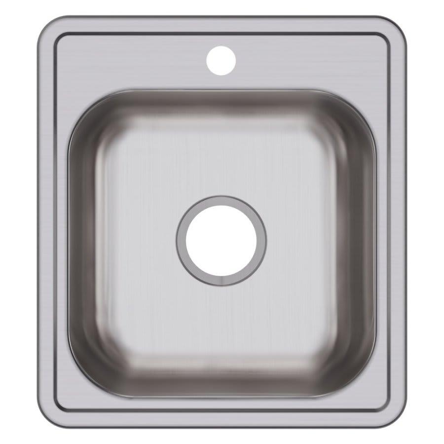 Dayton® Single Bowl Bar Sink, Top Mount, ADA, 19 17 x 19 in, 6 in Bowl Depth, 1-Hole, 22 ga Satin Steel, Stainless - j8fdelaray5e7ixbbxbm@2x.jpg