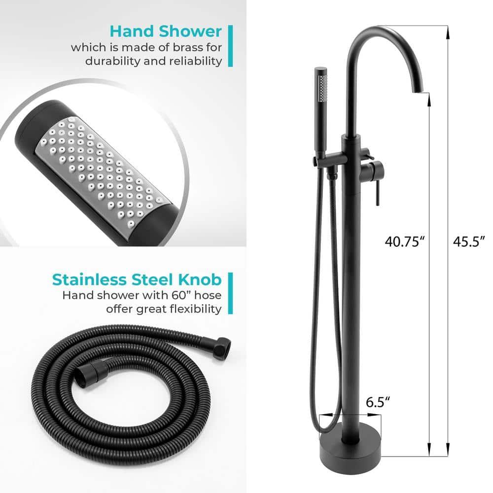 1-Handle Freestanding Floor Mount Tub Faucet Bathtub Filler with Hand Shower in Matte Black - j9jnulypvdbzcgcumize@2x.jpg