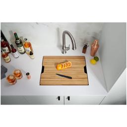 Prolific 23" Undermount Single Basin Stainless Steel Kitchen Sink with Basin Rack, Colander, and Cutting Board - janaqg1e6epyrtav7blx@2x.jpg