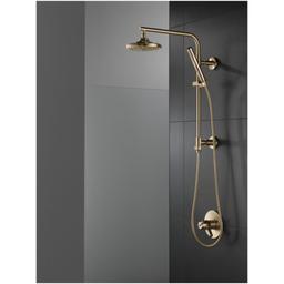Universal Showering 7-11/16" Round 1.75 GPM Shower Head Full Spray Pattern with Touch Clean and H2Okinetic Technology - jdi76qtdzkrwdnggtpvc@2x.jpg