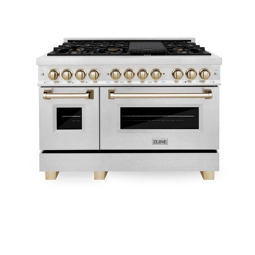 48"W 6.0 Dual Fuel Range Stainless Steel W Gold - jdtt0ntzsigdtopfe4a9@2x.jpg