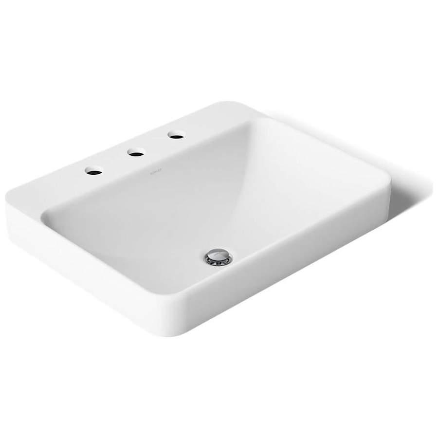 Vox 22" Vessel / Drop In Sink with Overflow
