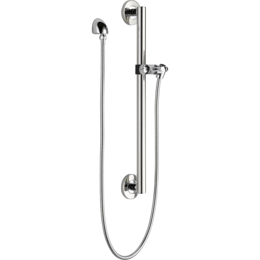 Universal Showering Adjustable Round 24" Slide Bar / Grab Bar Set with Hose and Elbow - jeutdj1w8vwr2drnsubn@2x.jpg