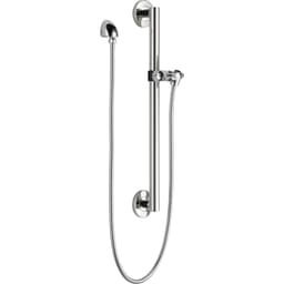 Universal Showering Adjustable Round 24" Slide Bar / Grab Bar Set with Hose and Elbow - jeutdj1w8vwr2drnsubn@2x.jpg