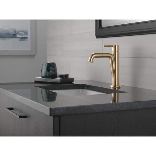 Delta Nicoli Gold Single-Handle 4 in. Single Hole Bathroom Faucet in Champagne Bronze 15849LF-CZ - jevhnjqq24xnubzm468z@2x.jpg
