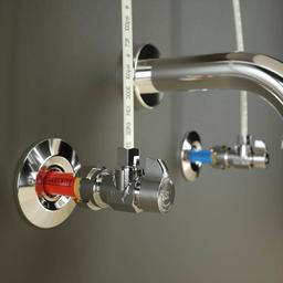 SharkBite 1/2 in. Push-to-Connect x 3/8 in. O.D. Compression Chrome-Plated Brass Quarter-Turn Angle Stop Valve - jhkrzoxnxy5q4wr9okc5@2x.jpg