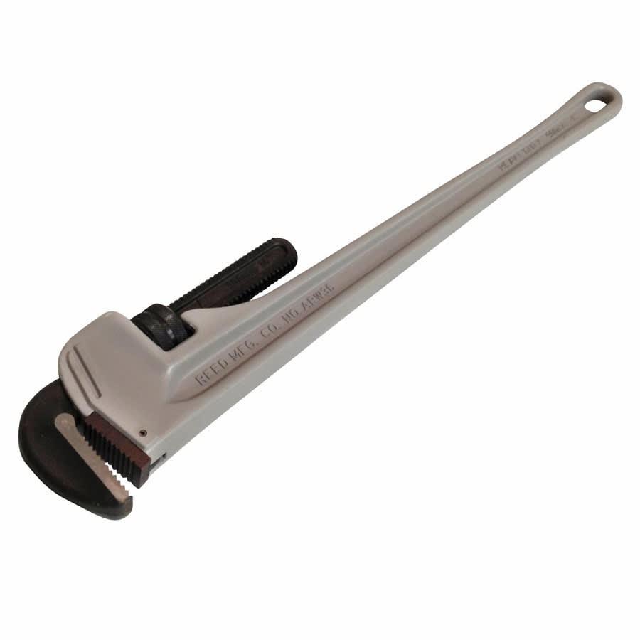 Straight Pipe Wrench, 1/4 to 5 in Pipe, 36 in OAL, Hook and Heel Jaw, Titanium Aluminum Alloy Handle - jhq1mg6p2wcugnkzpdxp@2x.jpg