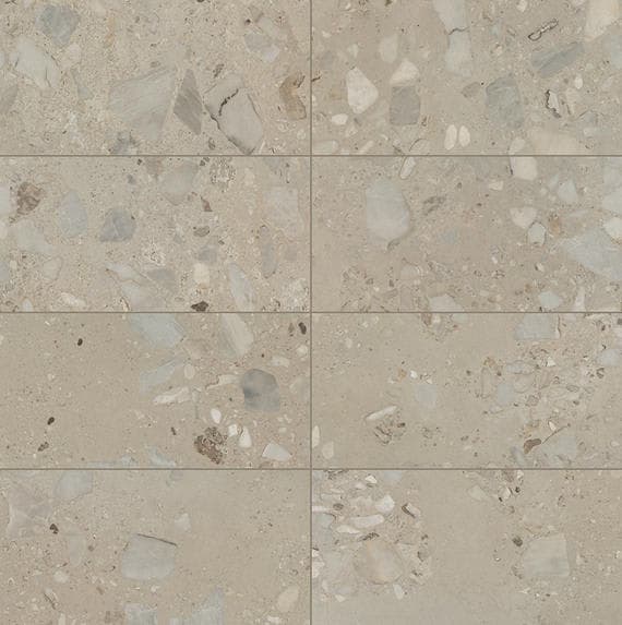 Sand and Stone Tundra Rectangle, Stone 12X24 Matte