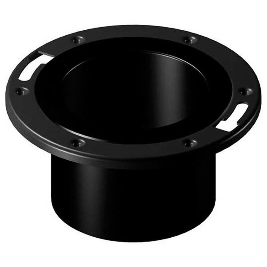 DWV Plastic Ring Closet Flange, 4 x 3 in, Spigot, ABS - jkyfjoskwrnb6lcimc0r@2x.jpg