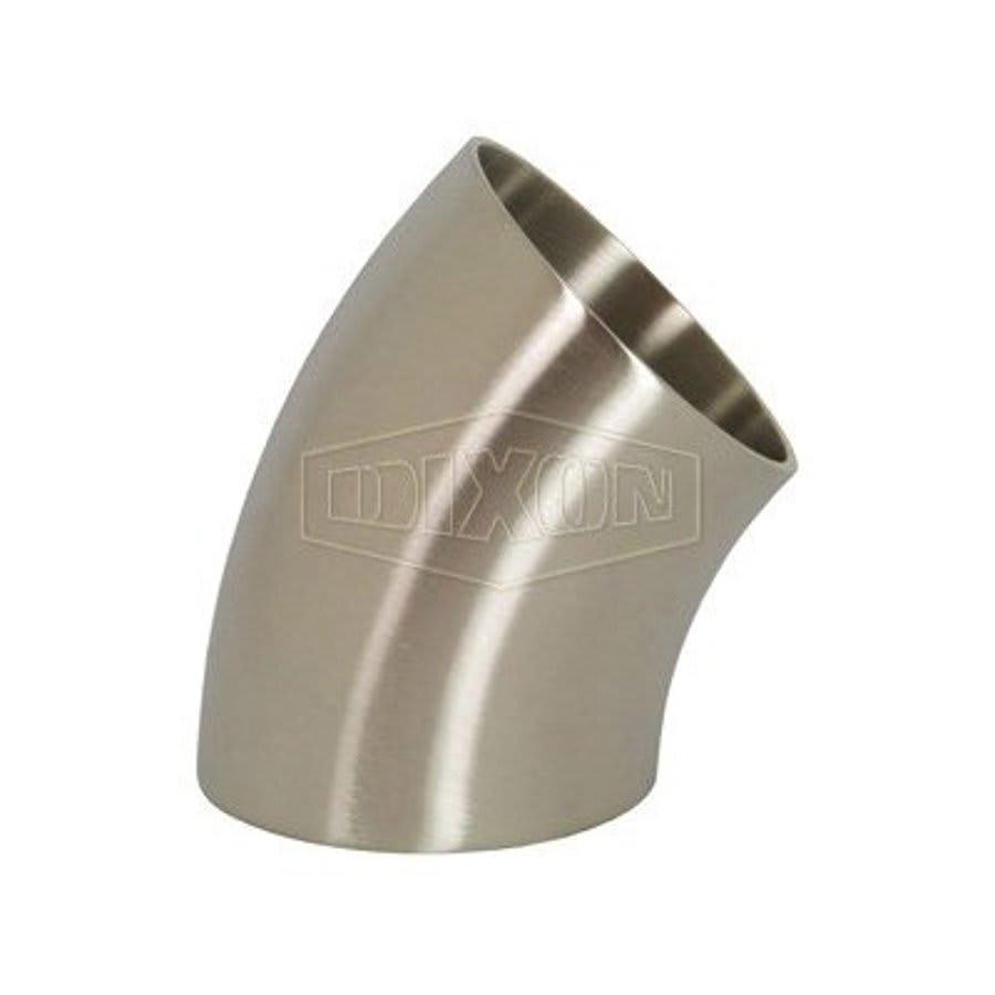 45 deg Elbow, 3 in, Butt Weld, 316/316L Stainless Steel