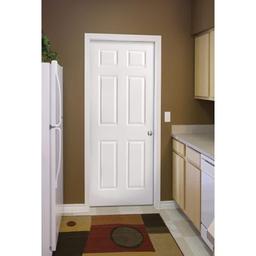 36 in. x 80 in. 6 Panel Textured Hollow Core Primed Composite Interior Door Slab - jneqeaukni3trtf6mezo@2x.jpg