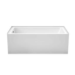 Grayley 60 in. L x 30 in. W Acrylic Left Hand Drain Rectangular Alcove Bathtub in White with Chrome Trim - jovxqv5eotfycqyjrxbw@2x.jpg