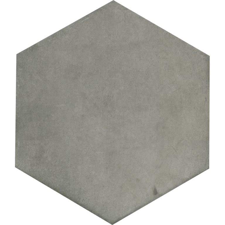 BAUHAUS HEX SILVER 9X11