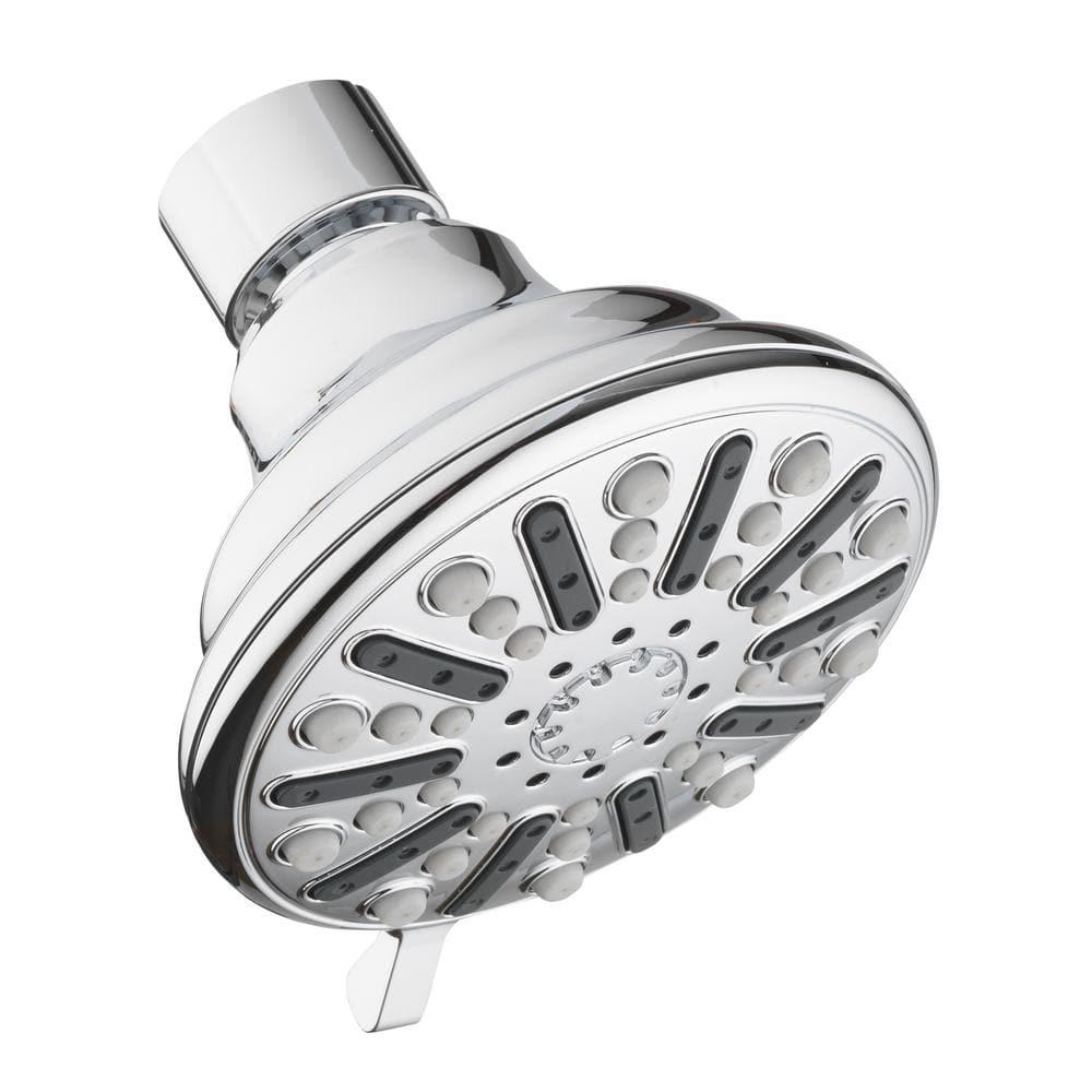 3-Spray Patterns 3.5 in. Single Wall Mount Fixed Shower Head in Chrome - jsyuektxz6dnplzubkyz@2x.jpg