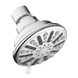3-Spray Patterns 3.5 in. Single Wall Mount Fixed Shower Head in Chrome - jsyuektxz6dnplzubkyz@2x.jpg