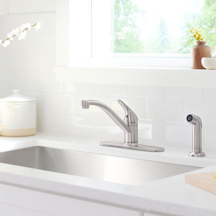 Jolt 1.5 GPM Single Hole Kitchen Faucet - Includes Side Spray Escutcheon - jt4vmwol3hdu1scafi7w@2x.jpg