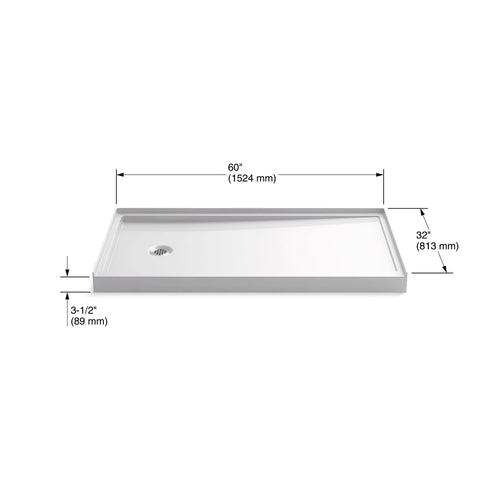 Rely 32" x 60" Shower Base with Single Threshold and Left Drain - juogdq52iy1mvrq5da5z_x500.jpg