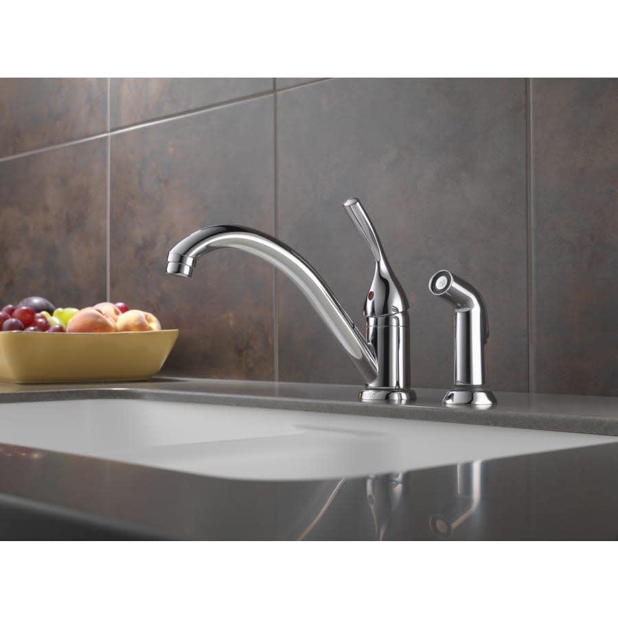 Classic Kitchen Faucet with Side Spray - Includes Lifetime Warranty - juy4kfchpqzwdkzrfasx@2x.jpg