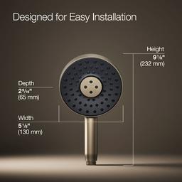 Statement 1.75 GPM Multi Function Hand Shower with MasterClean Sprayface and Katalyst Air Induction Technology - jvm1cmcufktw33wddngl@2x.jpg