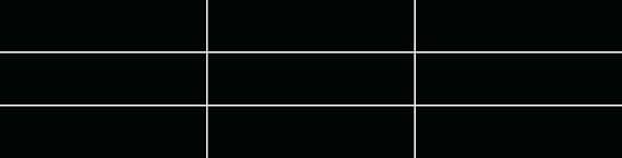 Color Wheel Linear Black Rectangle 4X8 Glossy